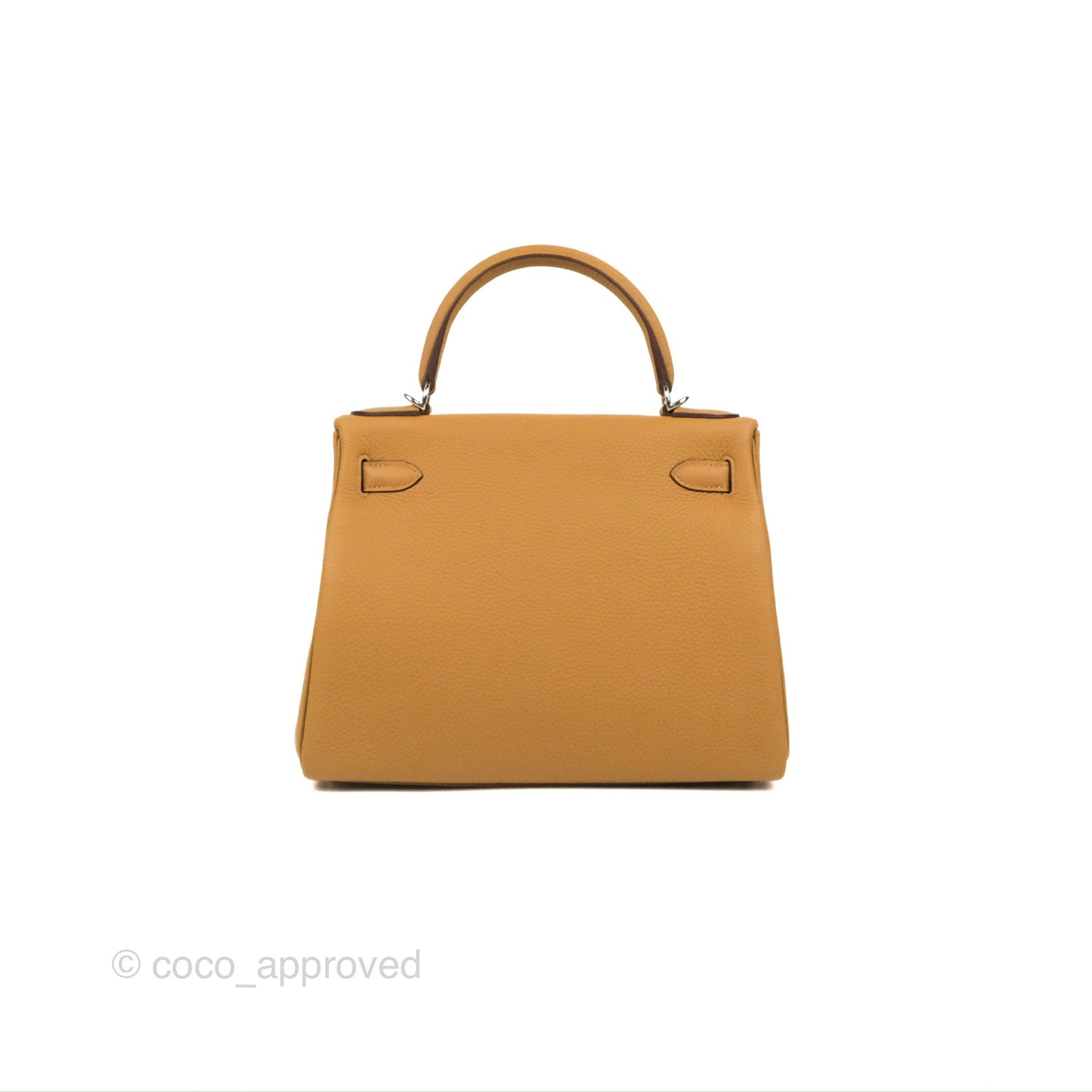 Hermès Kelly 28 Biscuit 48 Clemence Palladium Hardware