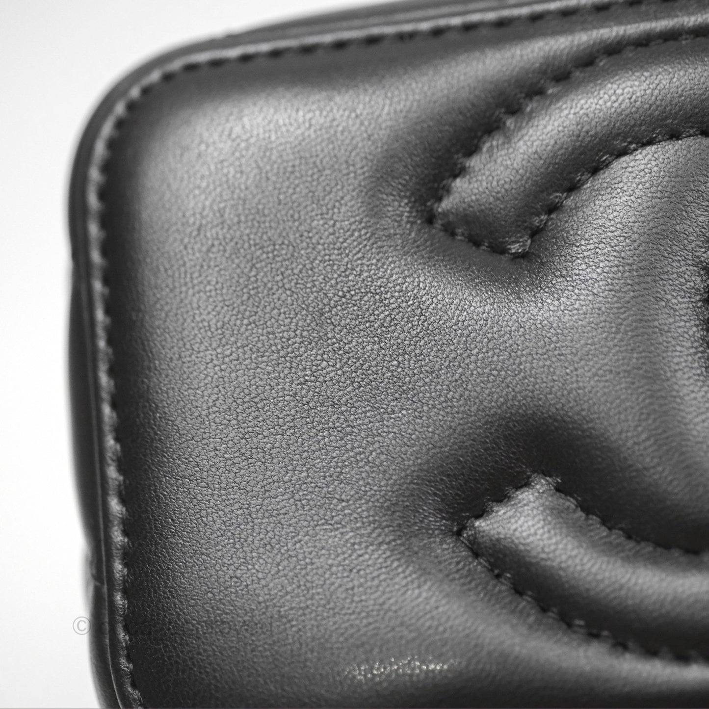 Chanel Vanity Rectangular Top Handle Black Lambskin Aged Gold Hardware