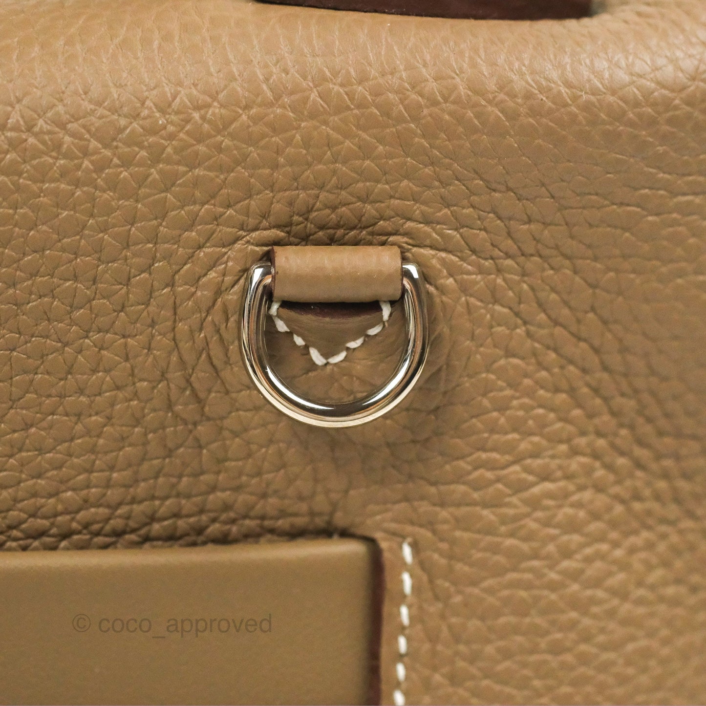 Hermès 24/24 29 Etoupe Togo Palladium Hardware