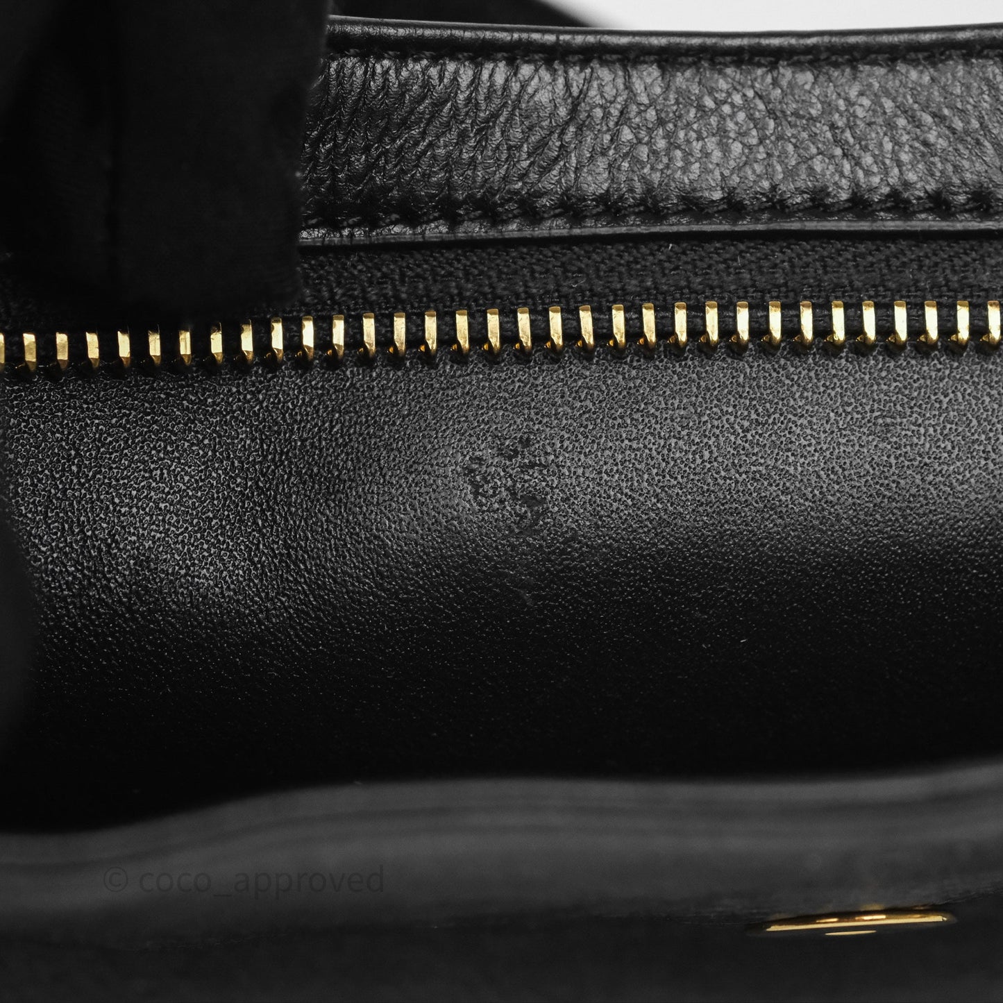 Celine Wiltern Clutch Black Calfskin