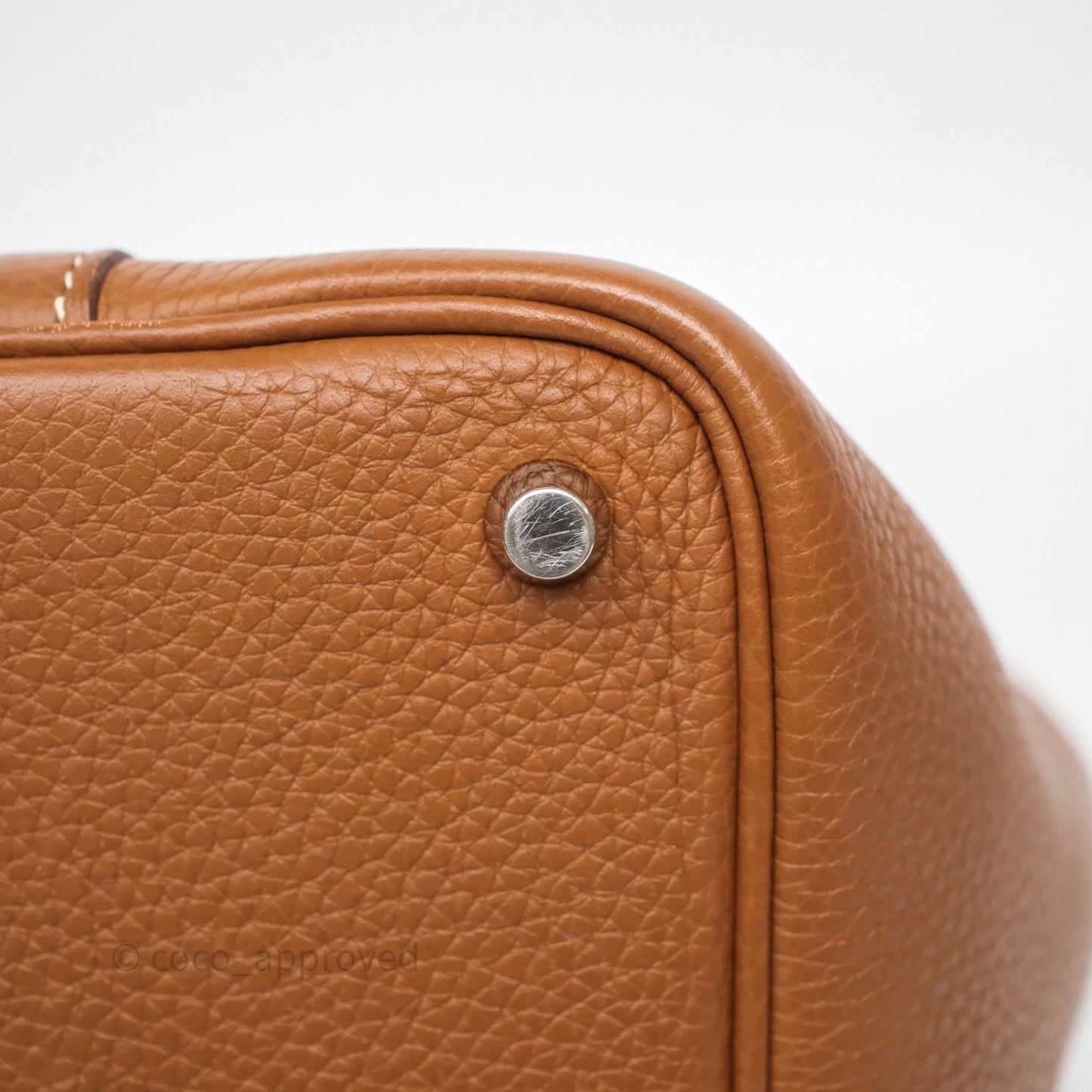 Hermès Picotin Lock 18 Gold 37 Clemence/ Ebene 46 Swift Palladium Hardware
