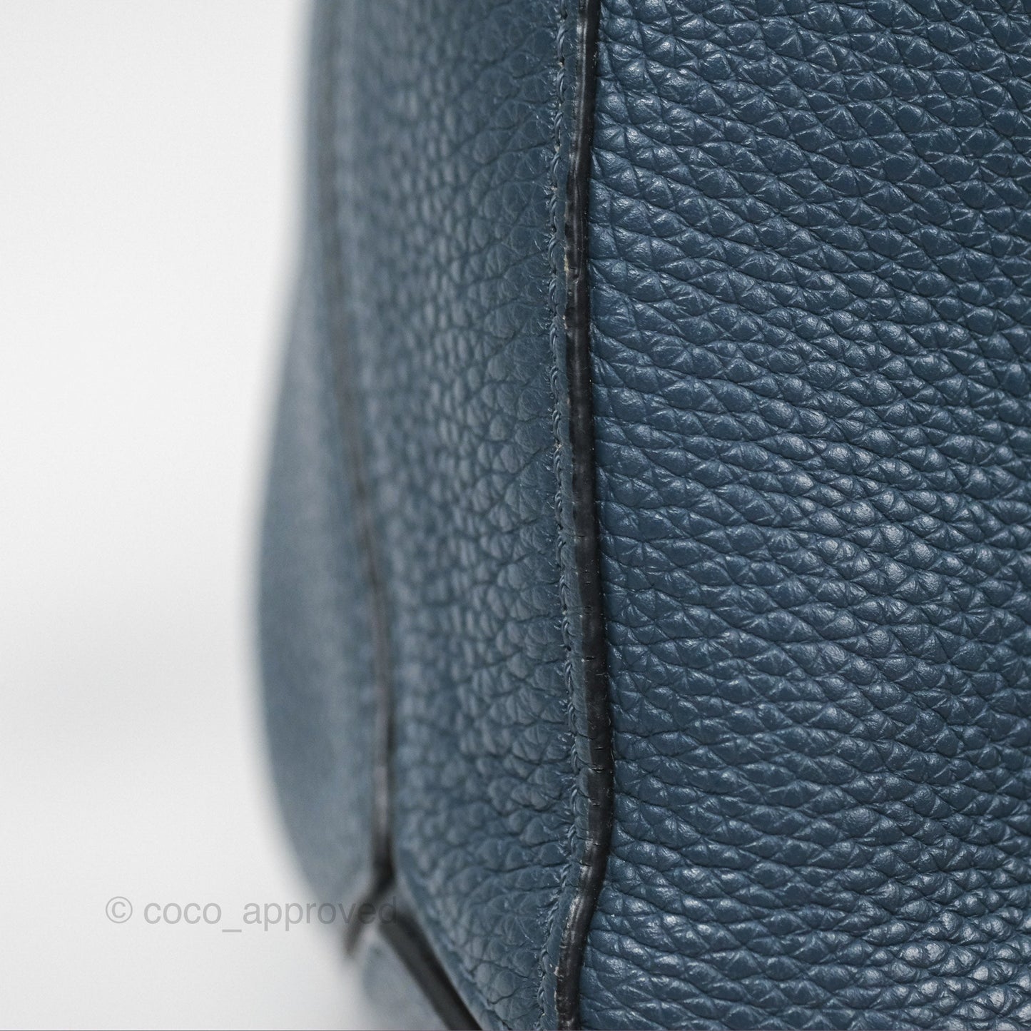 Loewe Small Puzzle Bag Navy Grained Calfskin