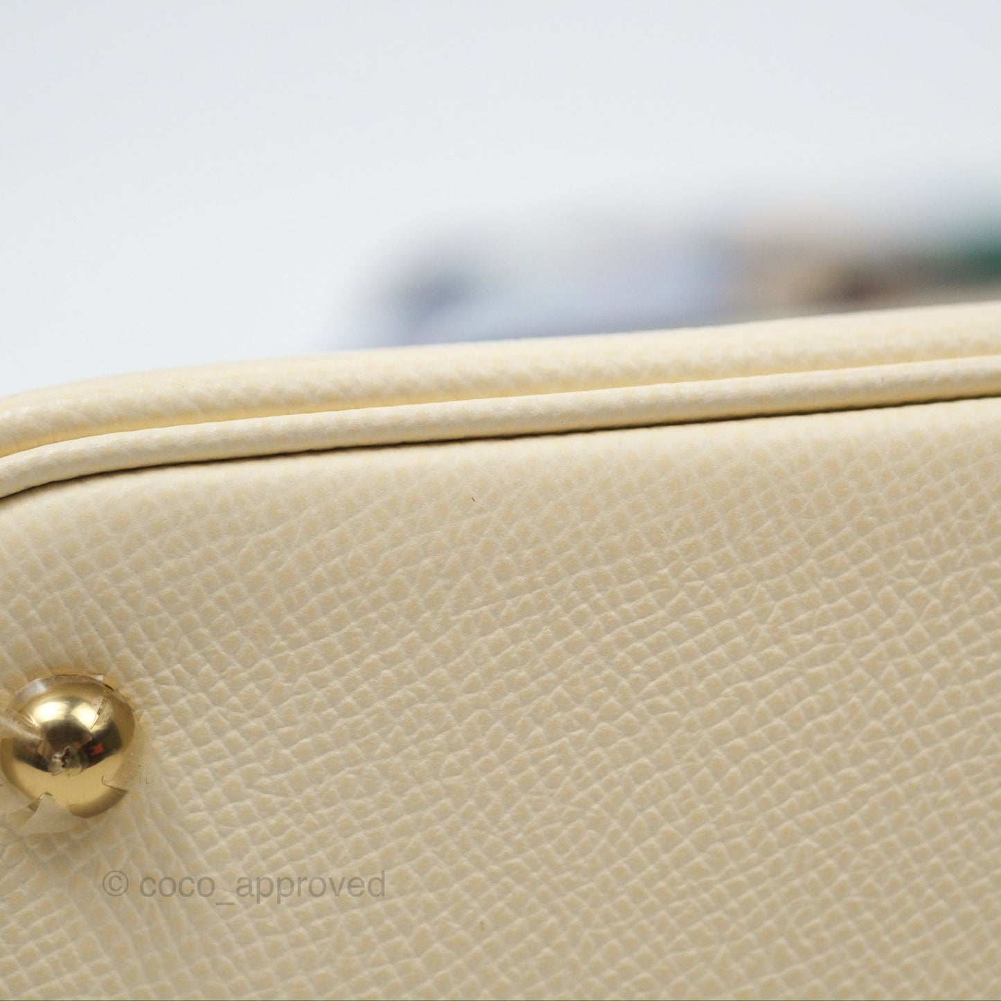Hermès Bolide 1923 25 Nata I2 Epsom Gold Hardware