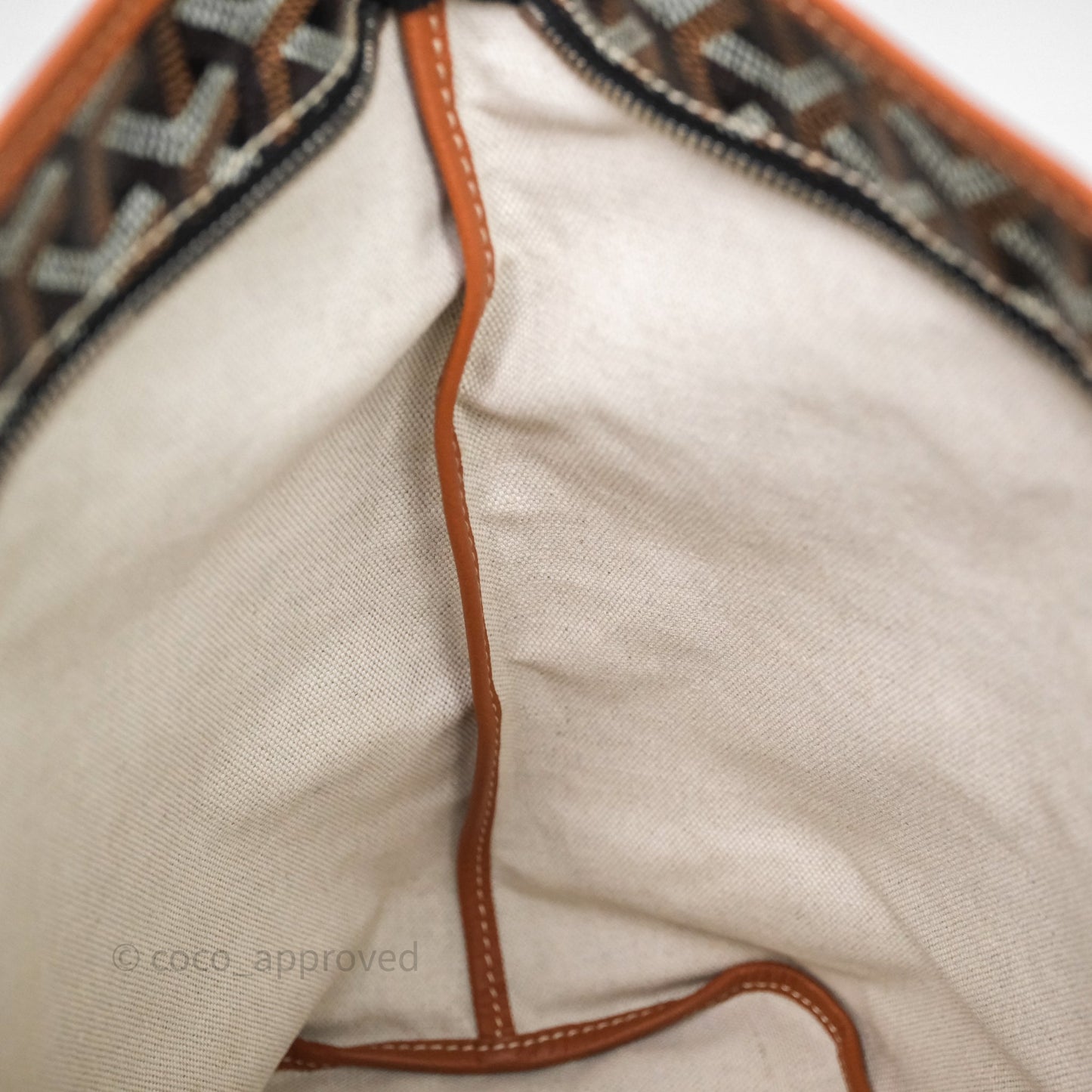Goyard Bohème Hobo Bag Black & Tan
