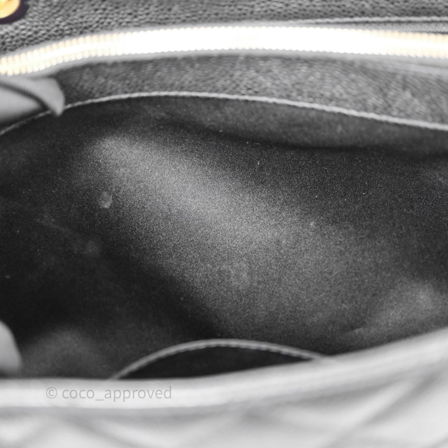 Chanel GST Black Caviar Gold Hardware