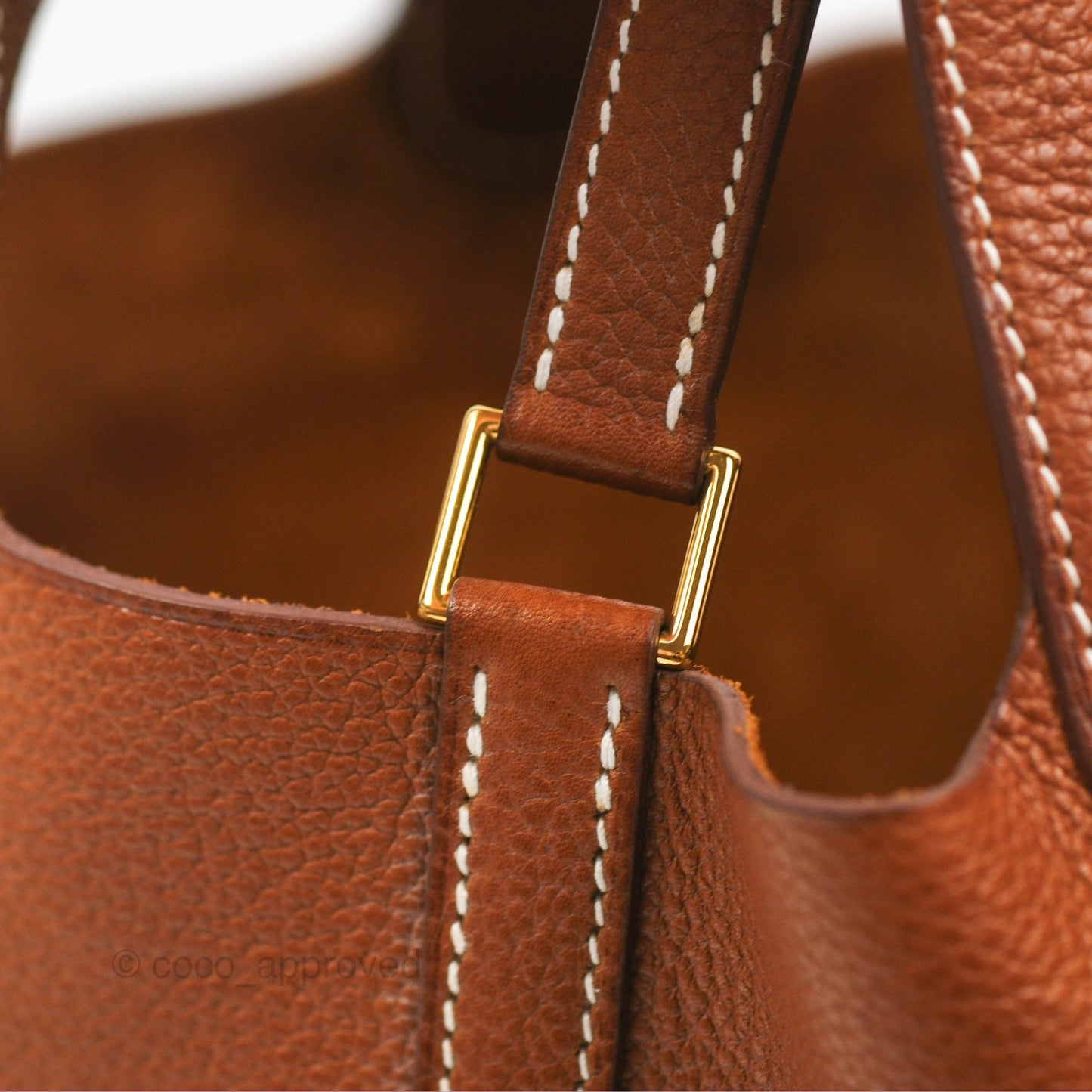 Hermès Picotin Lock 18 Fauve Barenia Gold Hardware