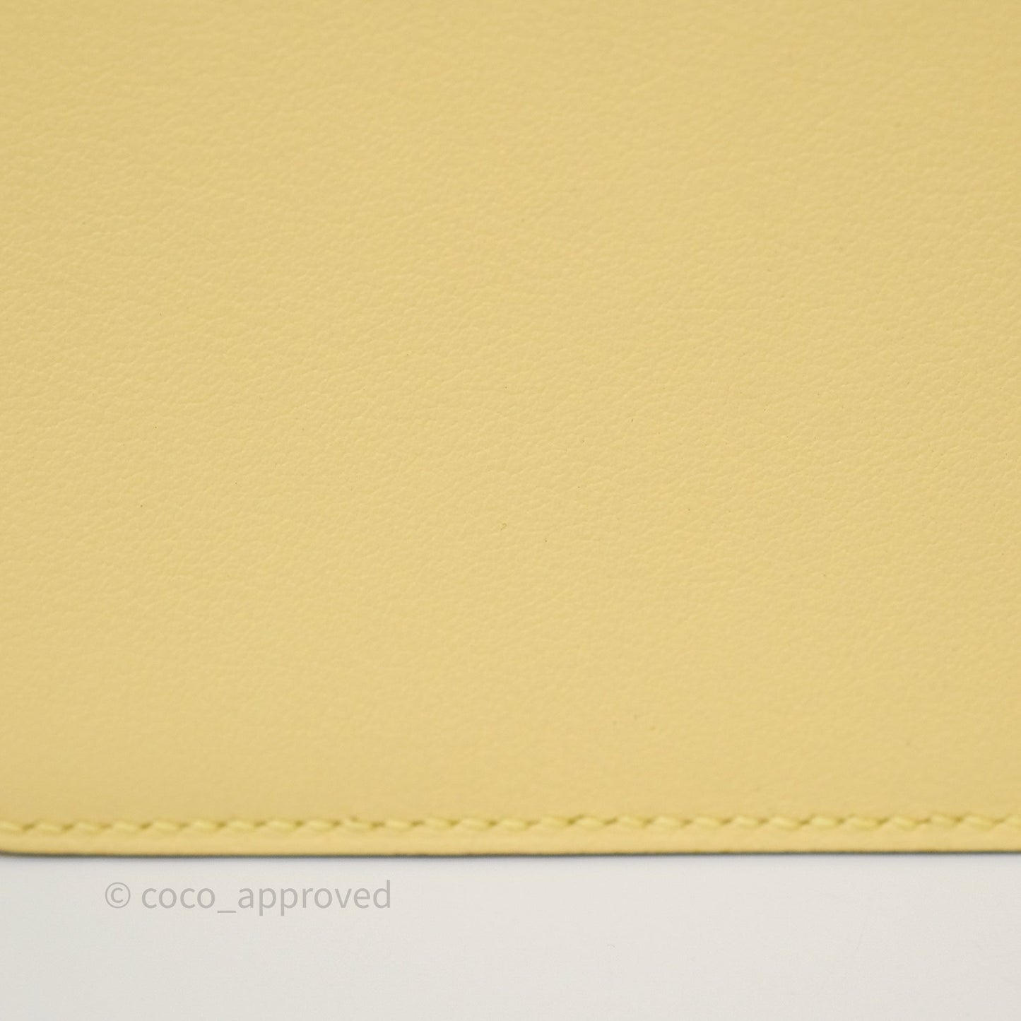 Hermès Roulis Mini 18 Jaune Poussin 1Z Swift Gold Hardware