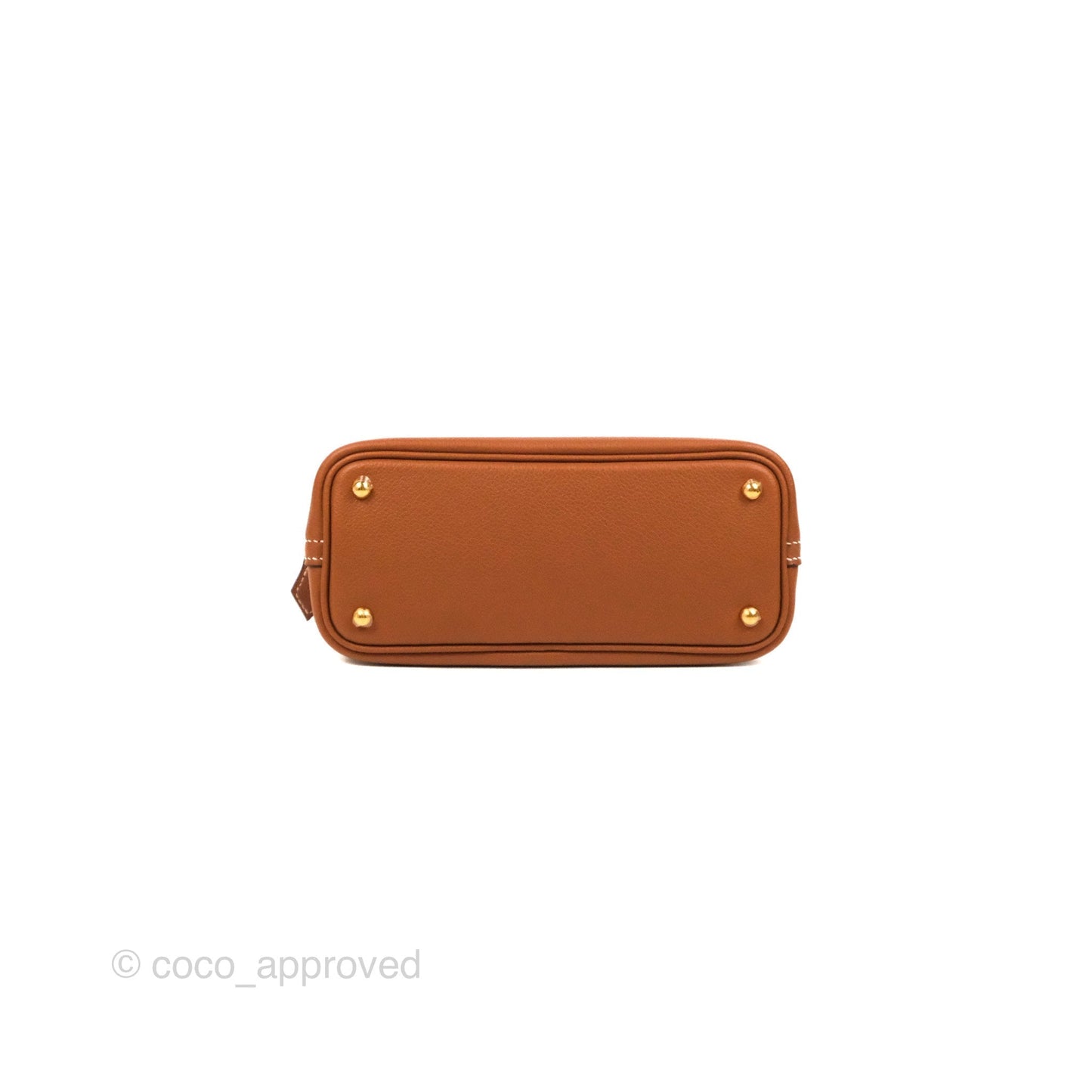 Hermès Bolide Mini 1923 Gold Evercolor Gold Hardware