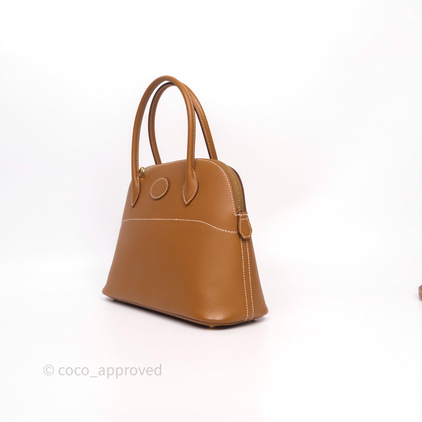 Hermès Bolide 27 Gold Epsom Gold Hardware