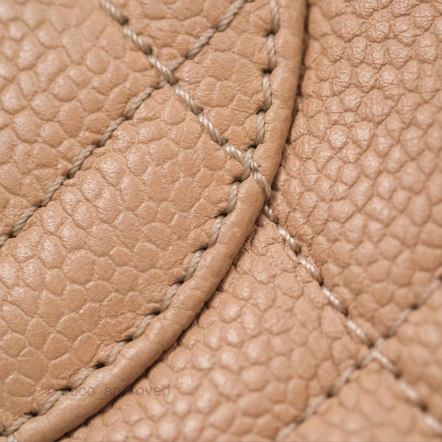 Chanel Quilted Small CC Filigree Flap Beige Black Caviar