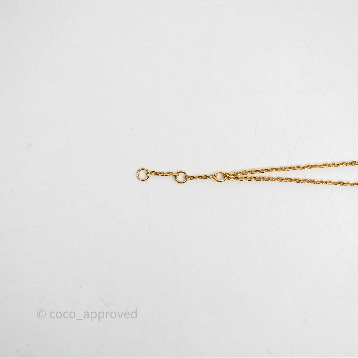 Celine Triomphe Suspended Bracelet In Gold