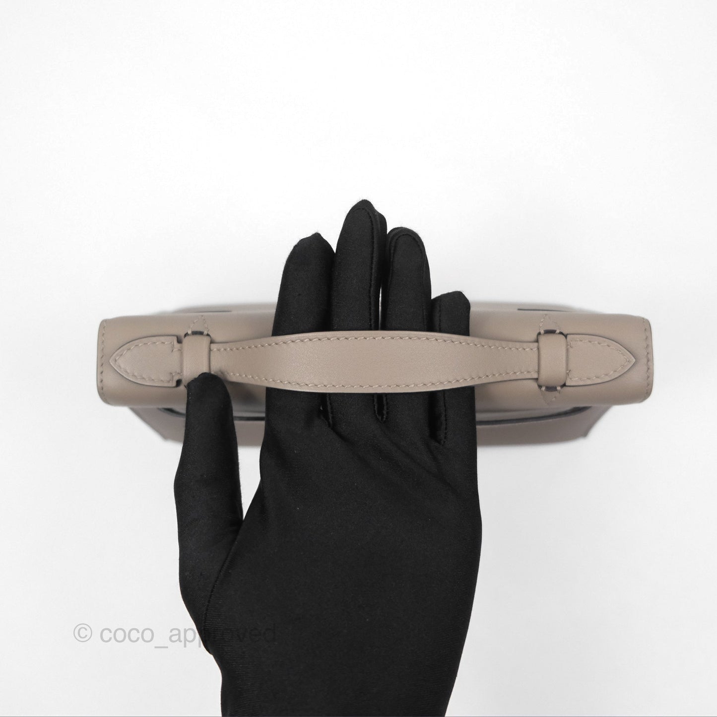 Hermès Kelly Pochette Clutch HSS Gris Asphalte M8/ Noir 89 Palladium Hardware