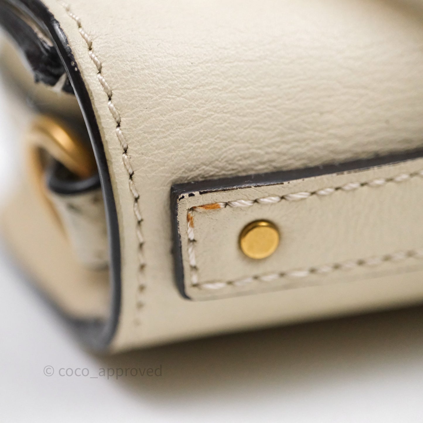 Chloé Nile Crossbody Bag White Calfskin