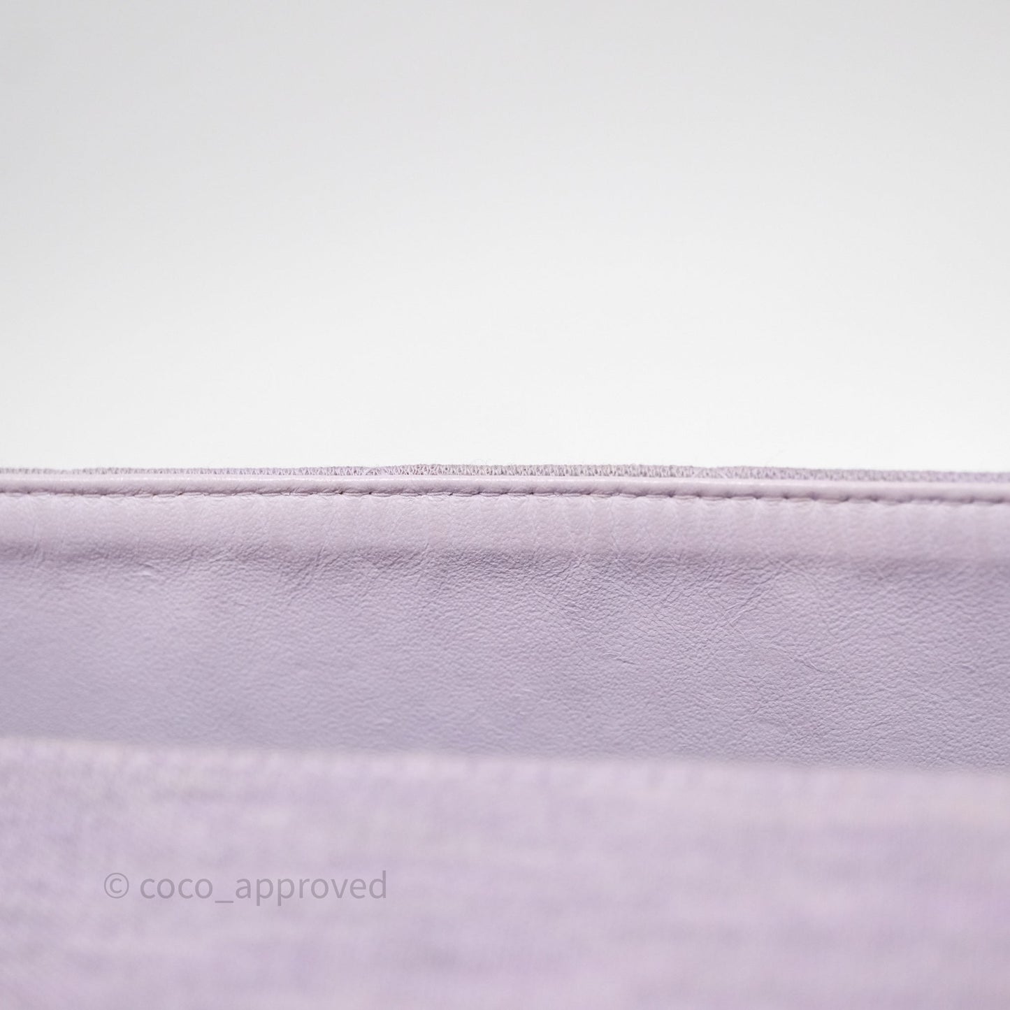 Chanel Medium Single Jersey Flap Bag Purple Silver Hardware