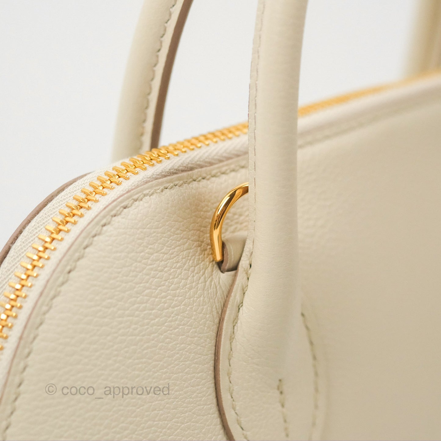 Hermès Bolide 1923 25 Beton Evercolor Gold Hardware