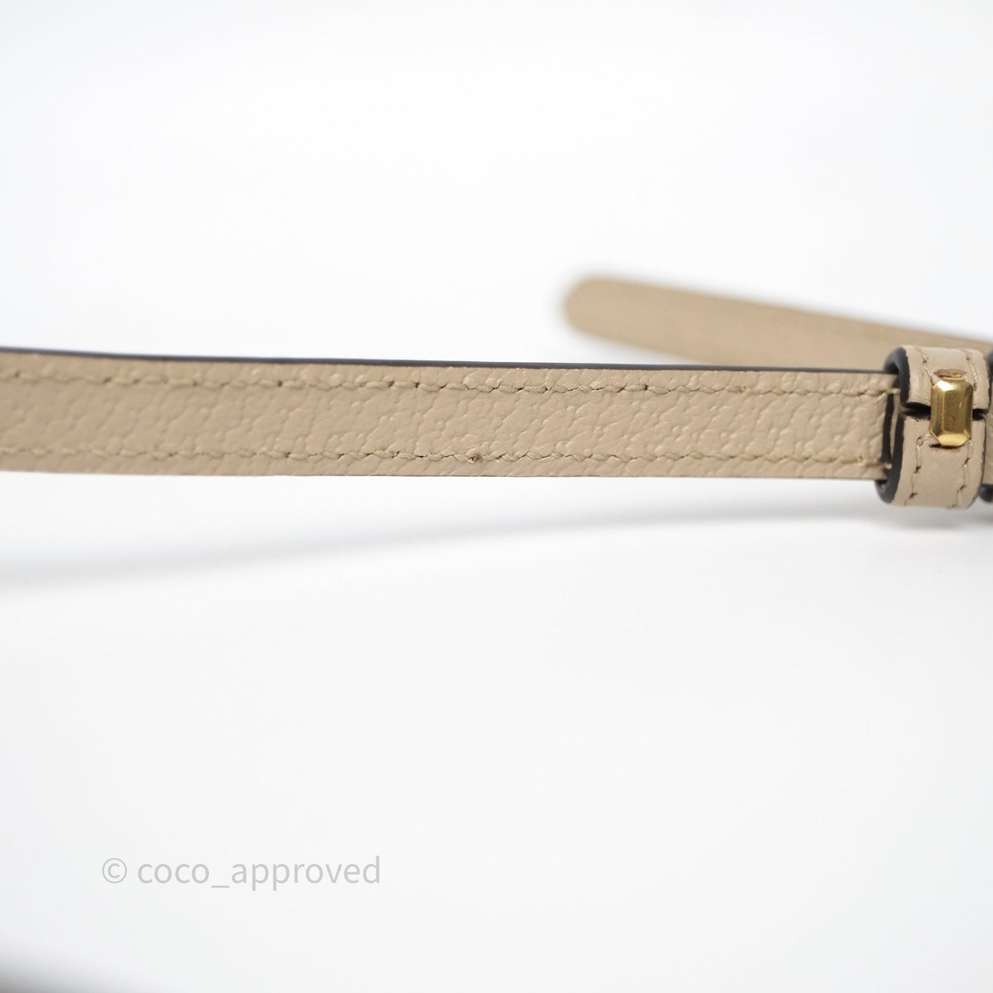 Gucci Horsebit 1955 Mini Bag Beige/ White GG Supreme Canvas Gold Hardware