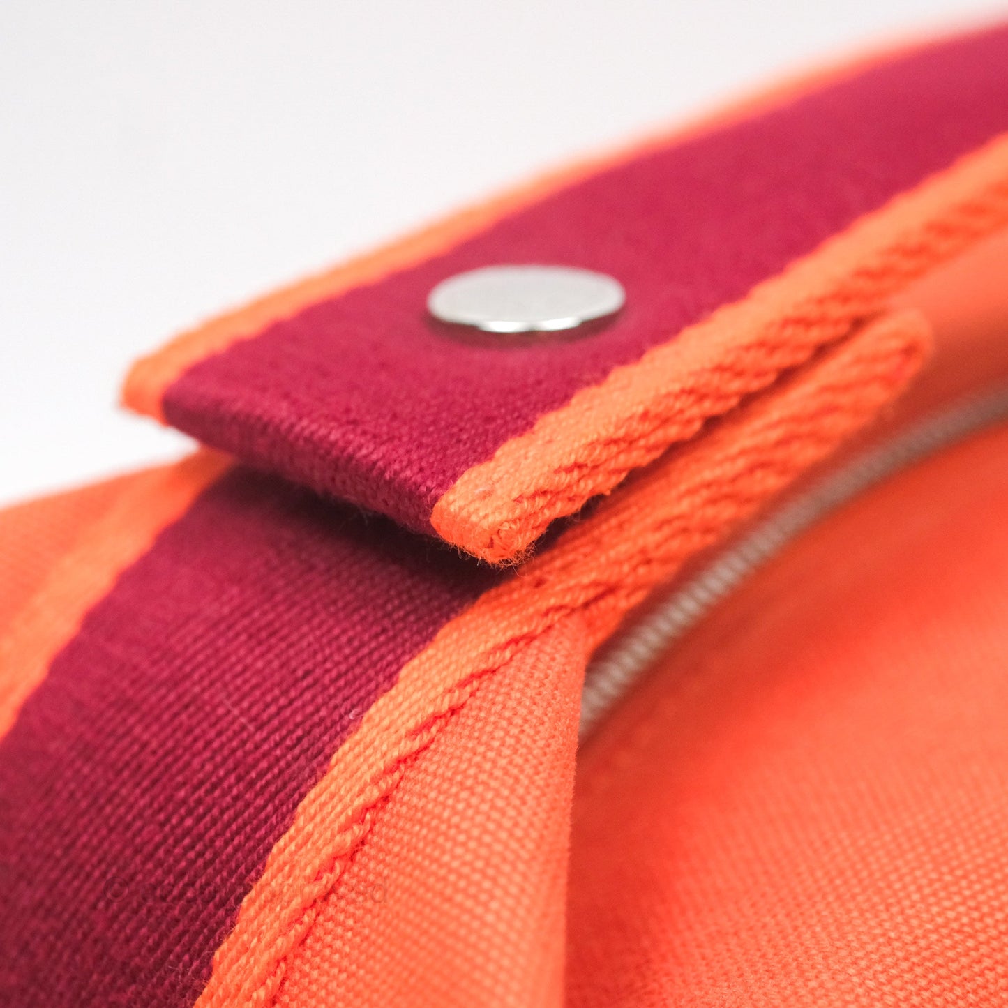 Hermès Small Bride-A-Brac Orange Feu Canvas