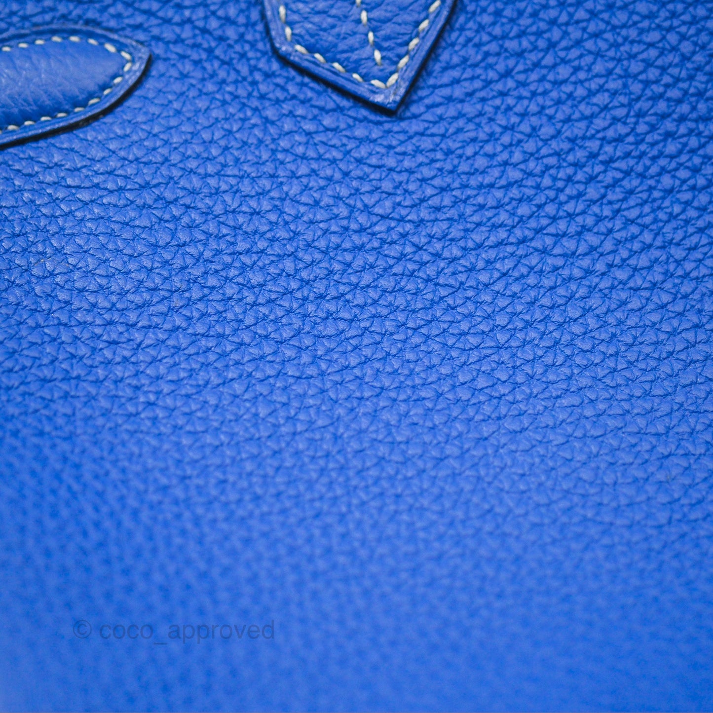 Hermès Birkin 30 Retourne HSS Blue Gris Clemence Brushed Gold Hardware