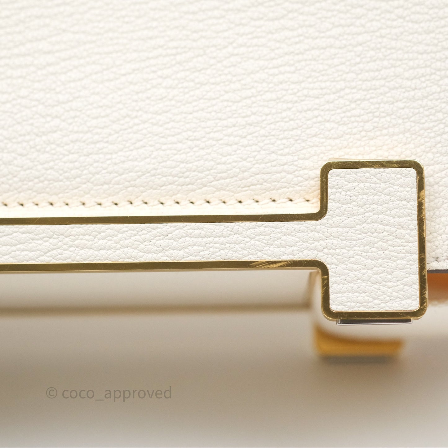 Hermès Geta Bag Nata I2 Chevre Mysore Gold Hardware
