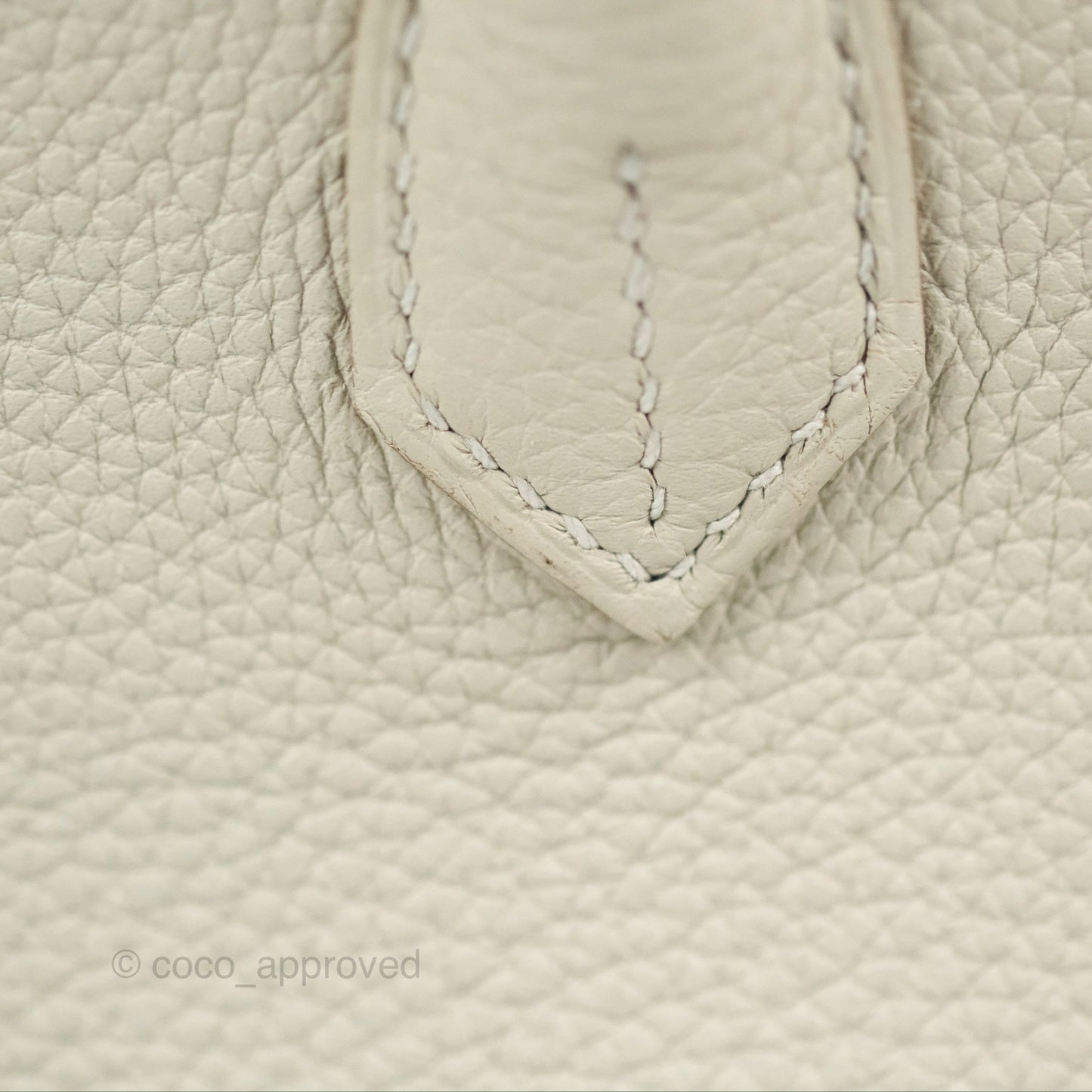 Hermes Birkin 30 Retourne Gris Perle 80 Togo Palladium Hardware