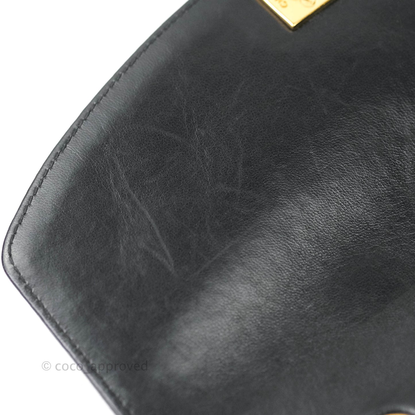 Chanel Black Quilted Lambskin Small Vintage Classic Diana Flap Bag