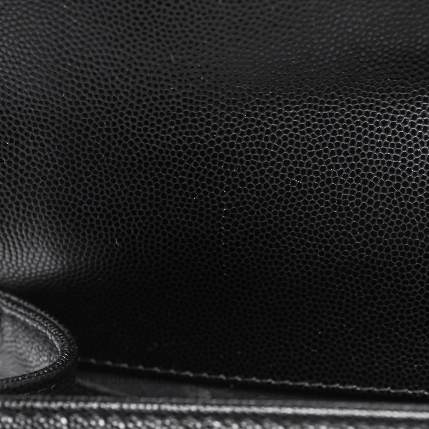 Chanel Medium Boy Quilted Black Caviar Aged Gold Hardware