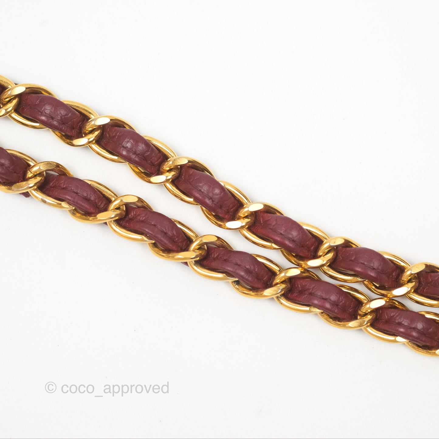 Chanel Vintage Classic Small S/M Flap Burgundy Caviar 24K Gold Hardware