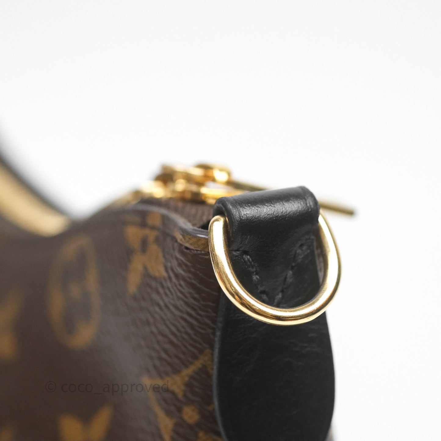 Louis Vuitton PM Boulogne Monogram Canvas Black