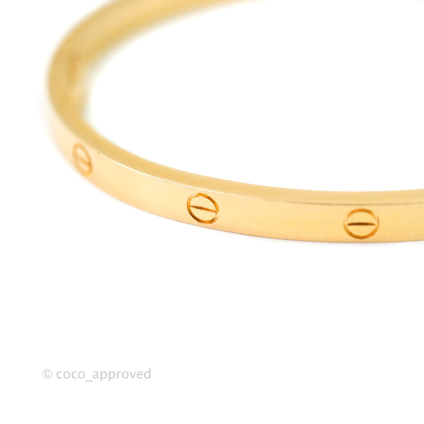 Cartier Small Love Bracelet Yellow Gold