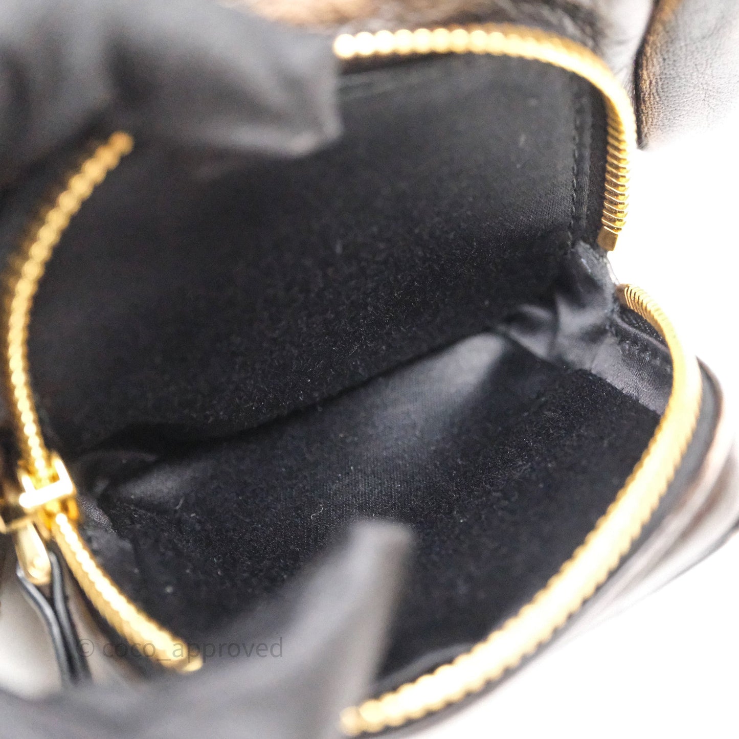 Miumiu Nappa leather Pocket bag Coffee
