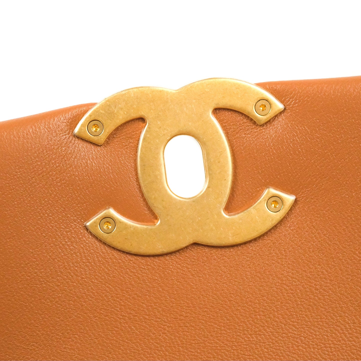 Chanel 19 Small Caramel Brown Mixed Hardware 21A