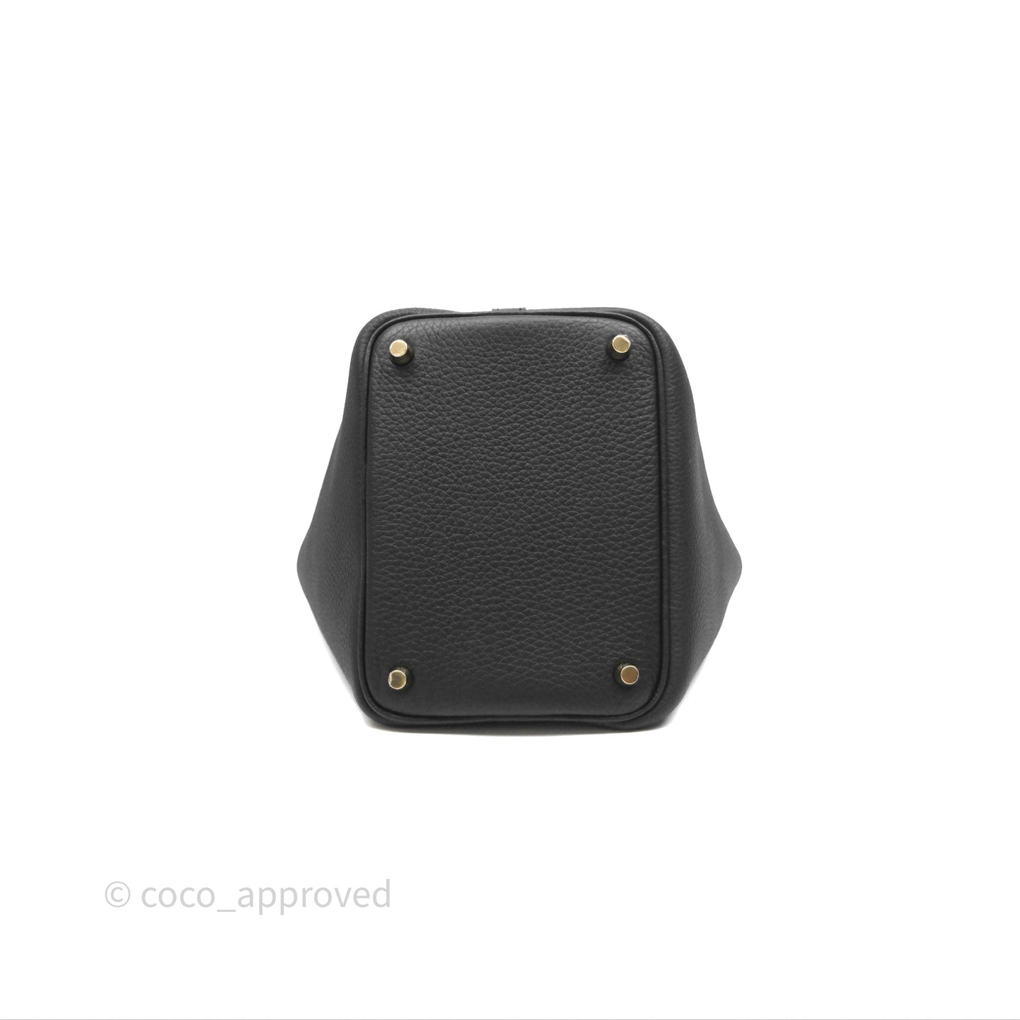 Hermès Picotin Lock 18 Black Noir 89 Taurillon Clemence Gold Hardware