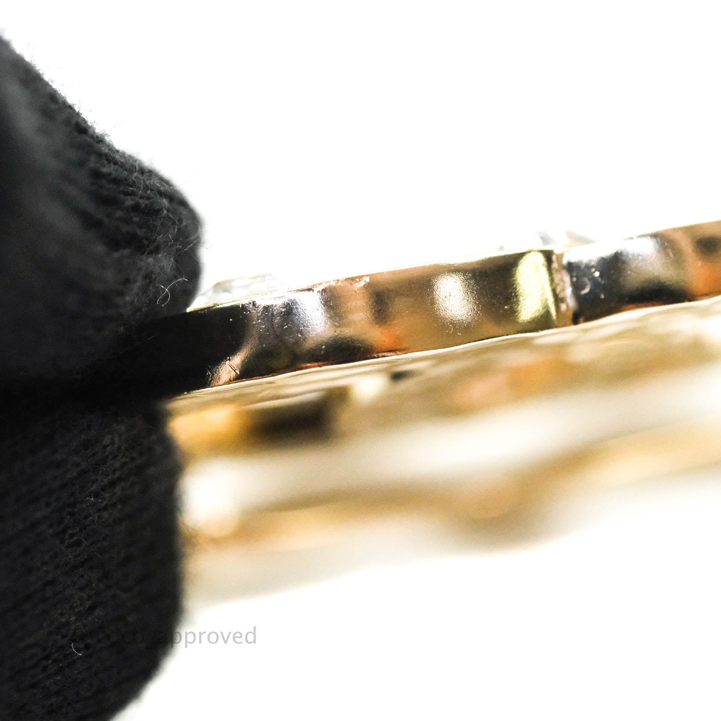 Chanel CC Crystal Brooch in Gold Tone 21P