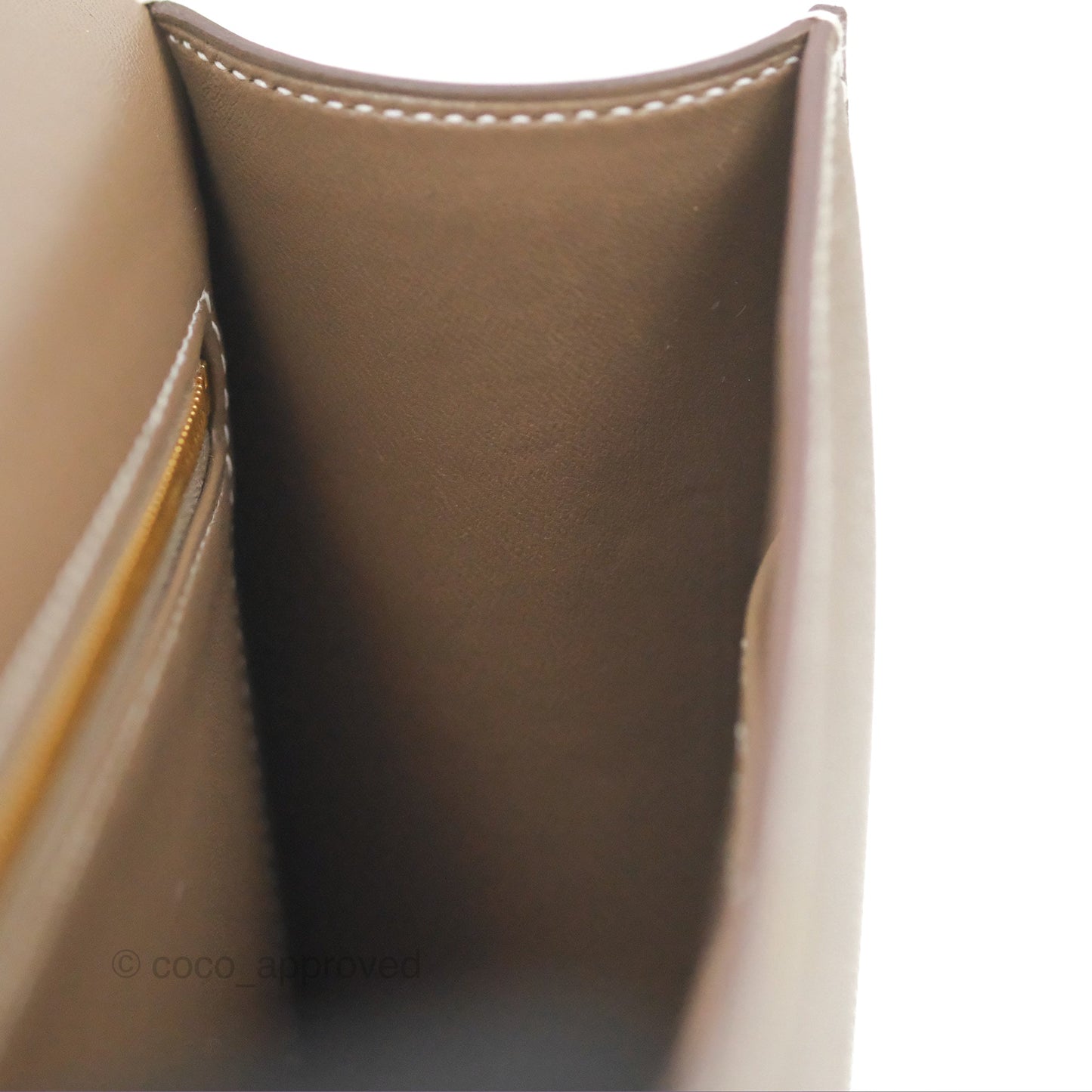 Hermès Constance 24 with Mirror Etoupe Epsom Gold Hardware