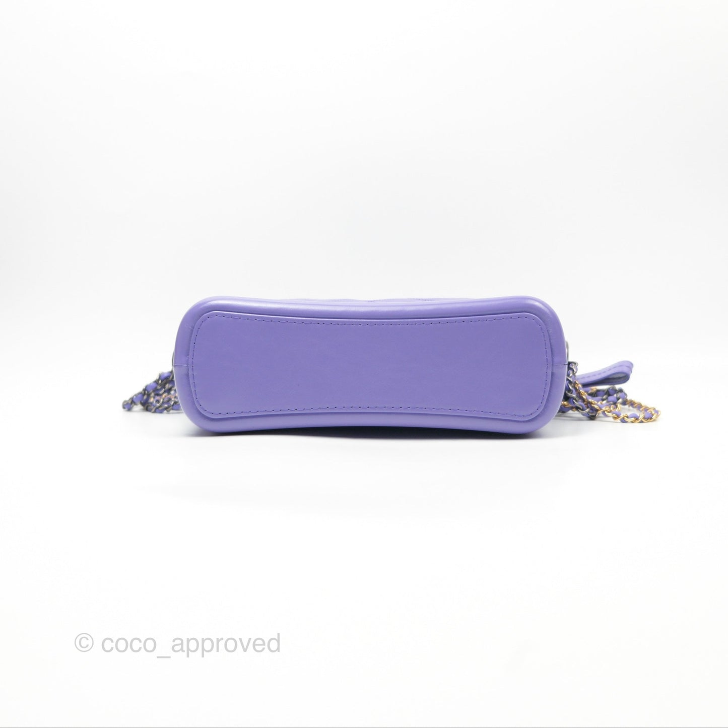 Chanel New Medium Gabrielle Purple Aged Calfskin