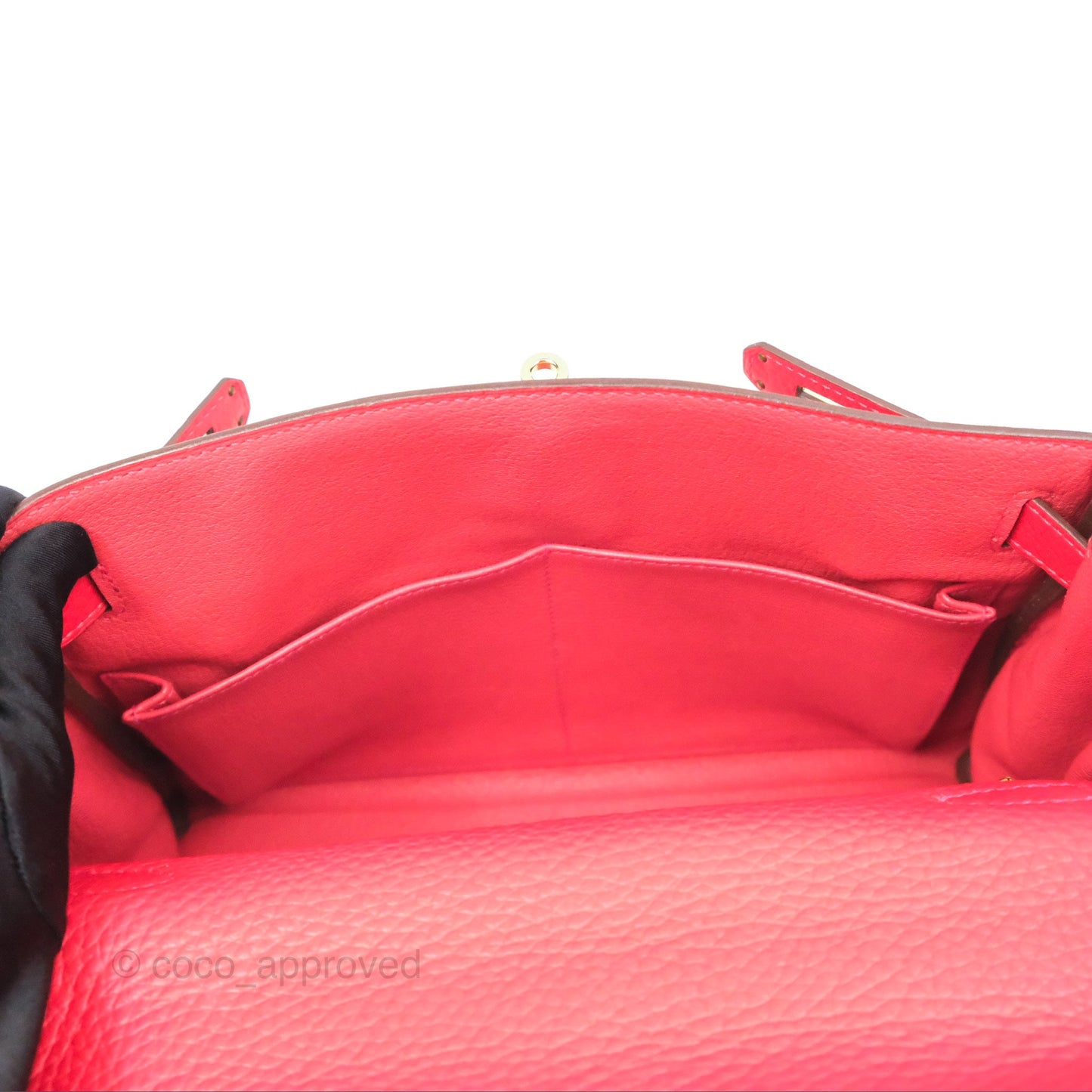 Hermès Kelly 28 Retourne Rouge Tomate S5 Clemence Gold Hardware