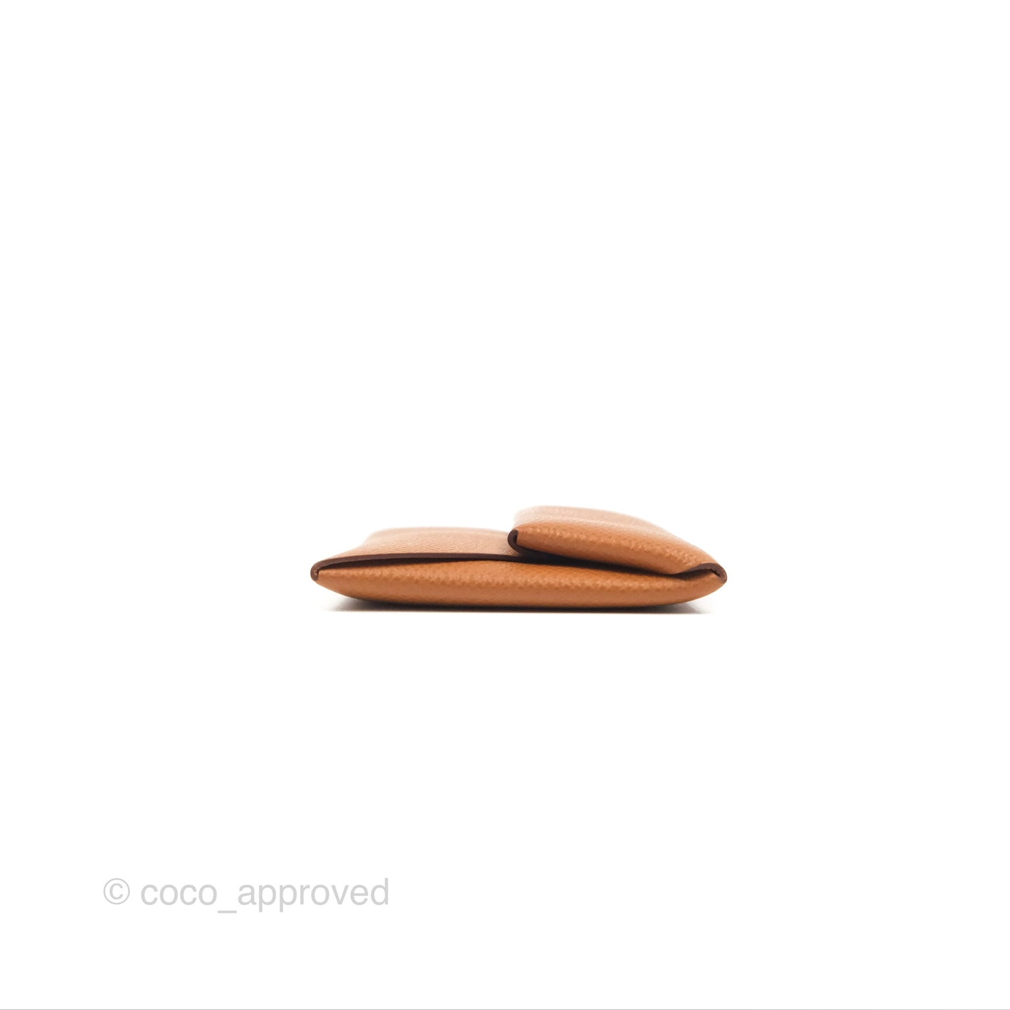 Hermès Bastia Coin Purse Gold Epsom