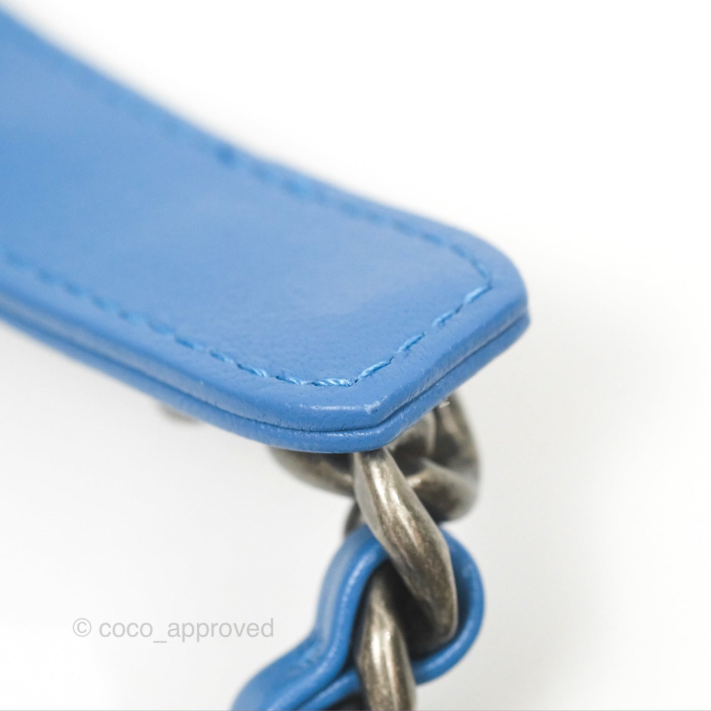 Chanel 19 Small Blue Mixed Hardware