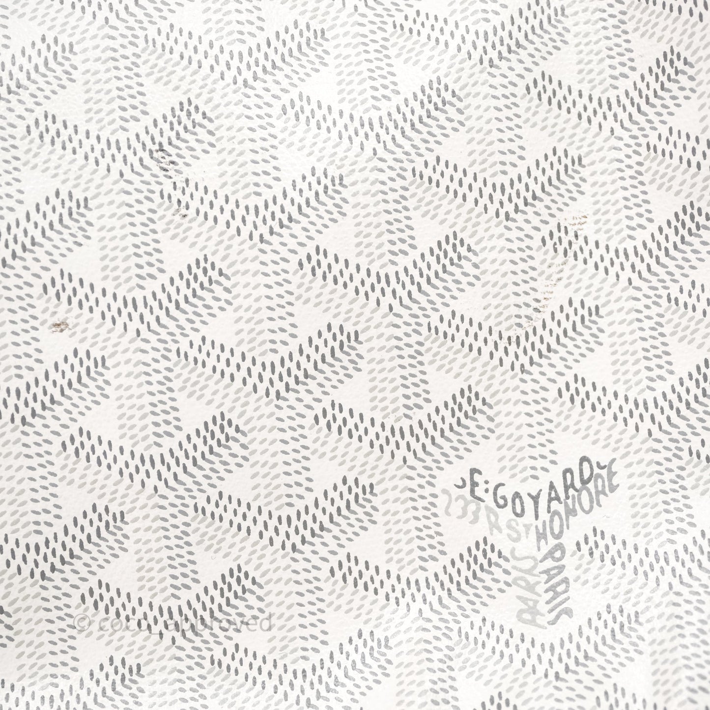 Goyard Bohème Hobo Bag PM White Goyardine Canvas