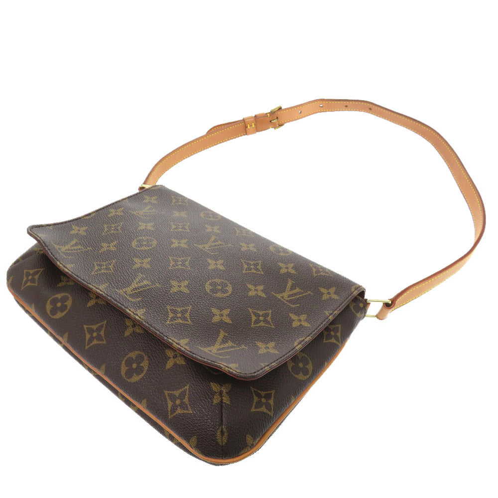 LOUIS VUITTON Shoulder Bag M51257 Monogram canvas Brown Monogram Musette Tango Short Strap