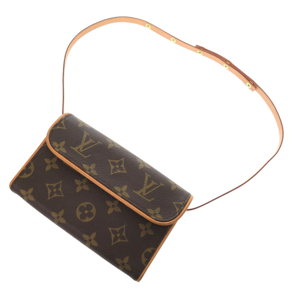 LOUIS VUITTON Waist bag M51855 Monogram canvas Brown Monogram Florentine XS Pochette XS