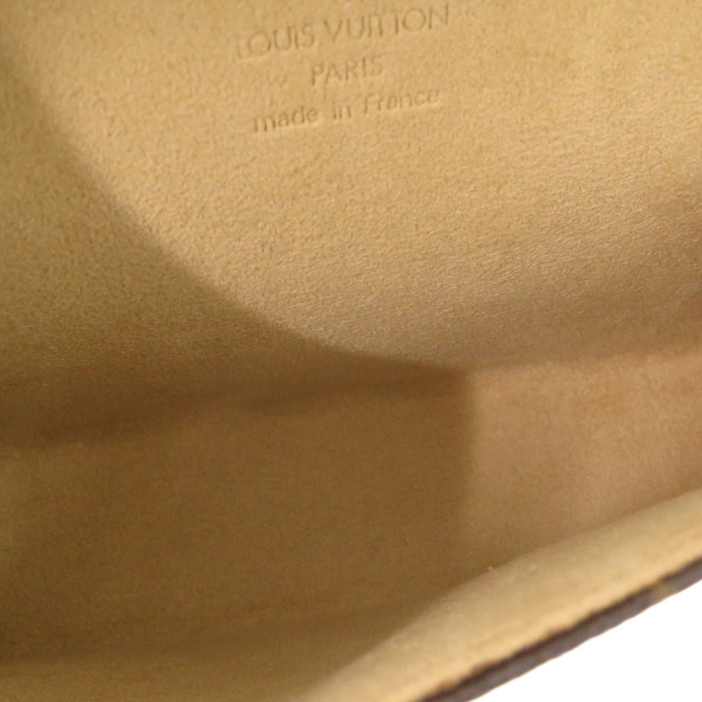 LOUIS VUITTON Waist bag M51855 Monogram canvas Brown Monogram Florentine XS Pochette XS