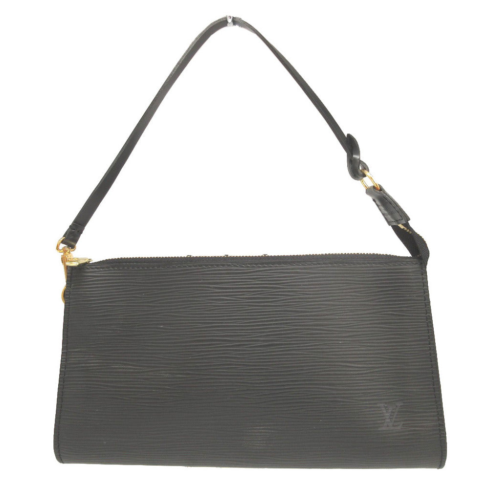 LOUIS VUITTON Pouch M52942 Epi Leather Noir Epi Pochette Accessoires