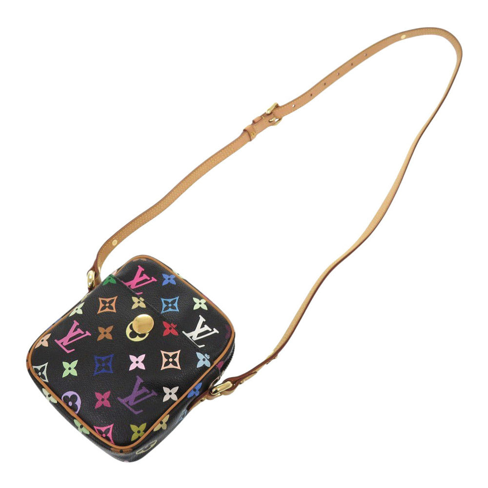 LOUIS VUITTON Shoulder Bag M40056 Monogram multicolor black Monogram multicolor lift