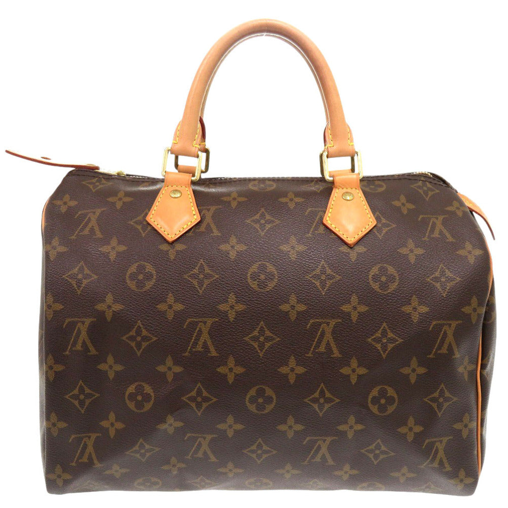 LOUIS VUITTON Handbag M41108 Monogram canvas Brown Monogram New Speedy 30