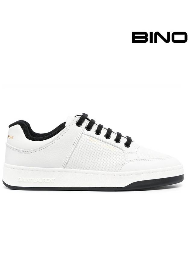 Luxury Saint Laurent SL 61 Low Top Sneakers White