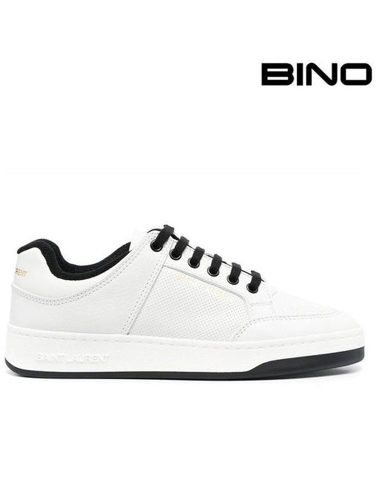 Luxury Saint Laurent SL 61 Low Top Sneakers White