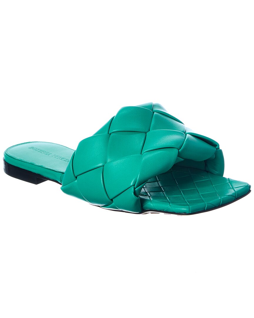 Luxury Bottega Veneta The Lido Intrecciato Leather Sandal