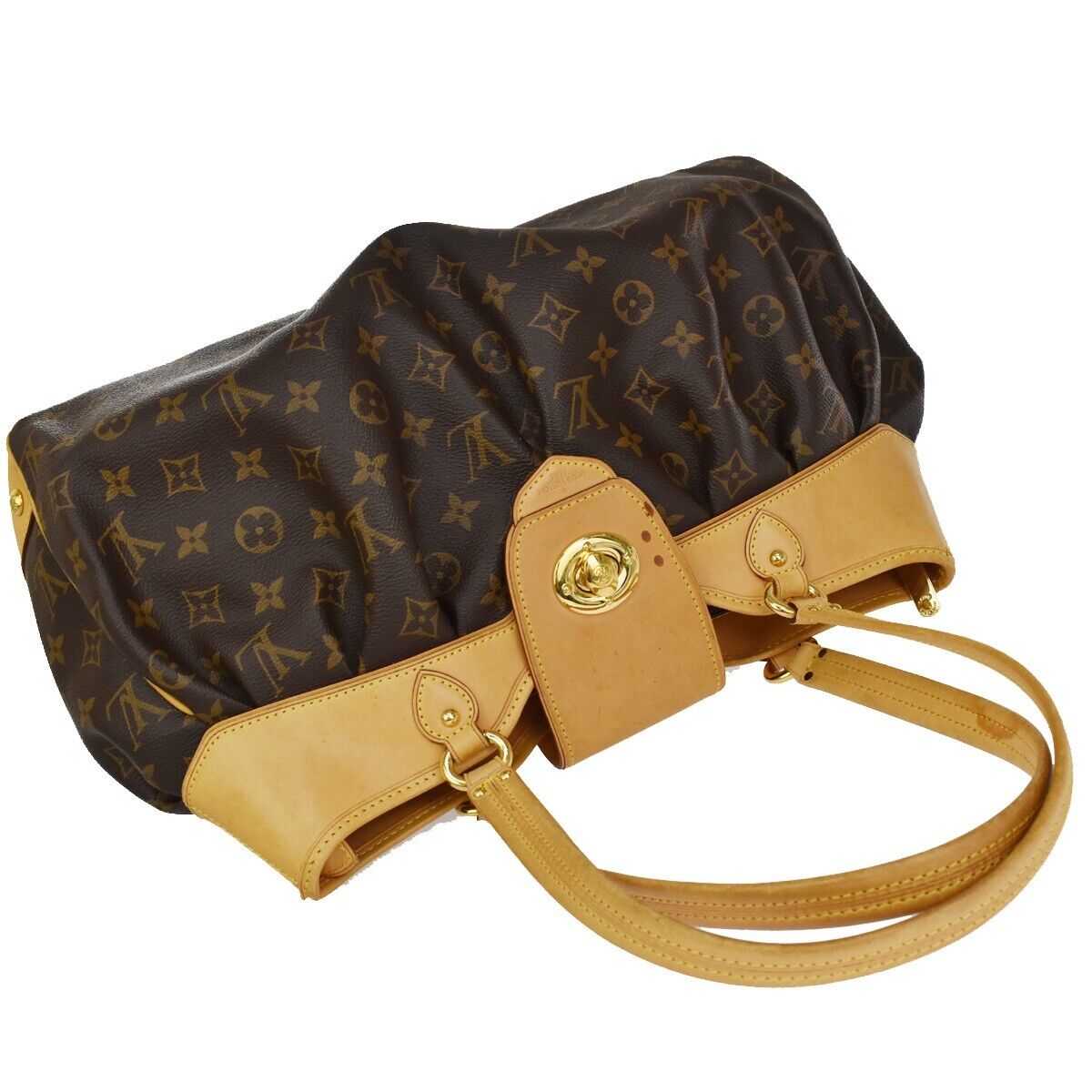 Louis Vuitton Boétie  Canvas Shoulder Bag ()