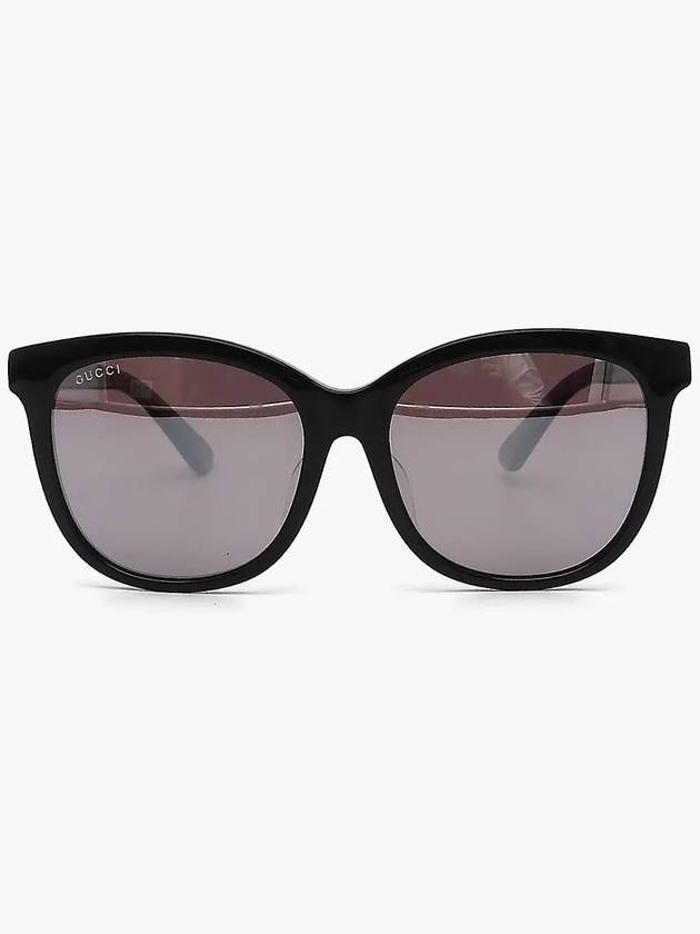 Luxury Gucci Trending 2025 Eyewear Women's Round Acetate Sunglasses Black Grey